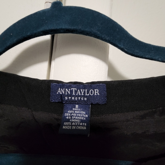 ANN TAYLOR BUNDLE SET OF 2 PANTS - BEIGE & BLACK PANTS ONLY - Picture 12 of 13